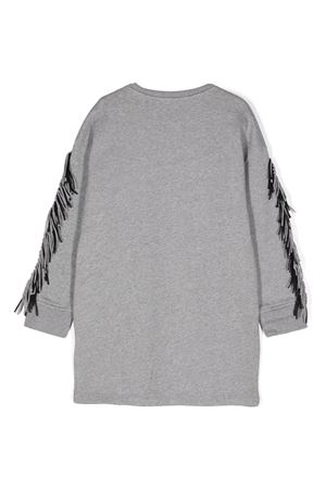 grey cotton sweatshirt STELLA McCARTNEY KIDS | TV1D90Z0453809